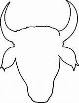 Cow Head Outline Coloring Pages West Wild Printable Drawing Kanye Saddle Getcolorings Pioneer Colorings Categories sketch template