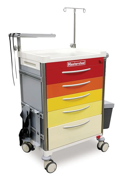 ms  emergency cart mastersteel