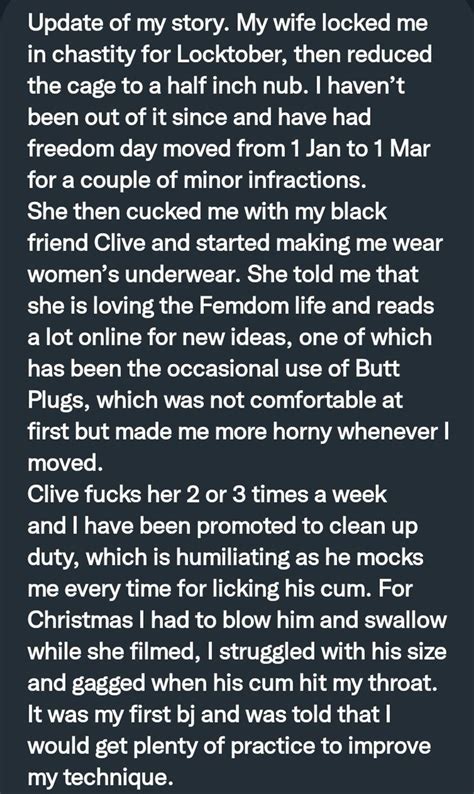 Pervconfession On Twitter His Wife Loves Humiliating Him