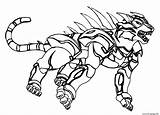 Bakugan Tigres Ausmalbild Drago Tms Vistec sketch template