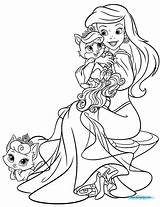 Colorear Coloringhome Princesa Mermaid Trésor Avant Sirena Princesas sketch template