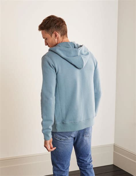 irvine zip  hoodie topaz blue boden mens hoodies nicdegrootart