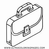 Koffer Ausmalbilder Aktentasche Ultracoloringpages sketch template