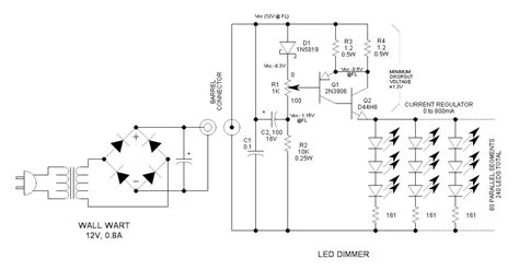 dc dimmer circuit diagram  wiring view  schematics diagram