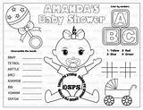 Shower Placemat 5x11 sketch template