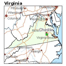 places    chester virginia