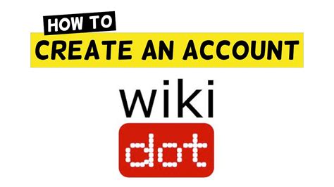creating  wiki wikidot  youtube