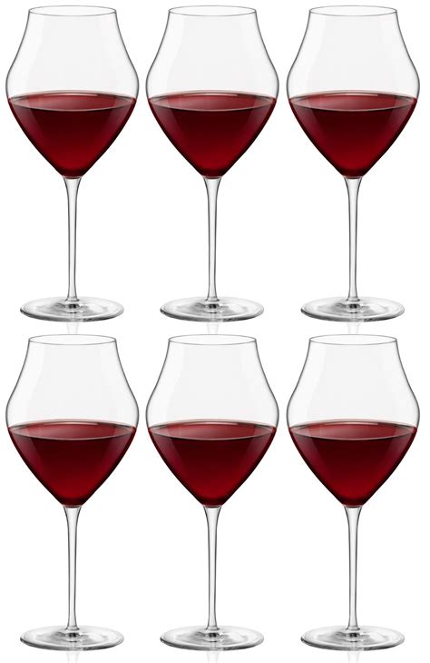 Bormioli Rocco Arte Extra Large Red Wine Glasses T