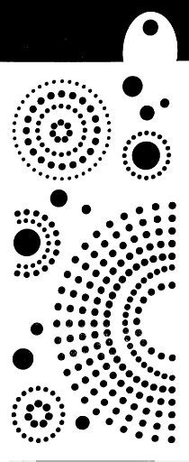 stencil circle dots   indigoblu