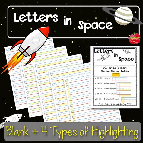 adapted handwriting paper highlighted  dysgraphia motor control