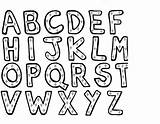 Coloring Pages Alphabet Letter Complete Kids Letters sketch template