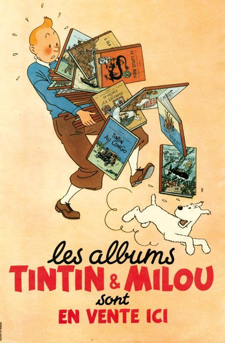 les albums tintin milou sont en vente ici comic poster comic books tintin