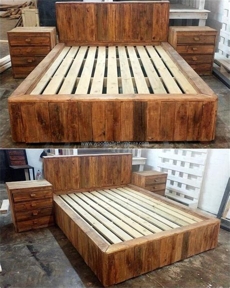 diy ideas  wood pallet beds diy motive