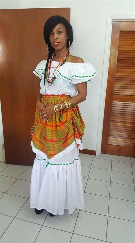 antigua  barbuda woman  caribbean connection traditional outfits island outfit jamaican