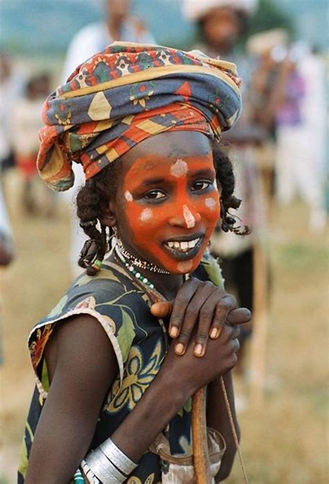 Africa Young Wodaabe At A Festival ©photographer Unknown