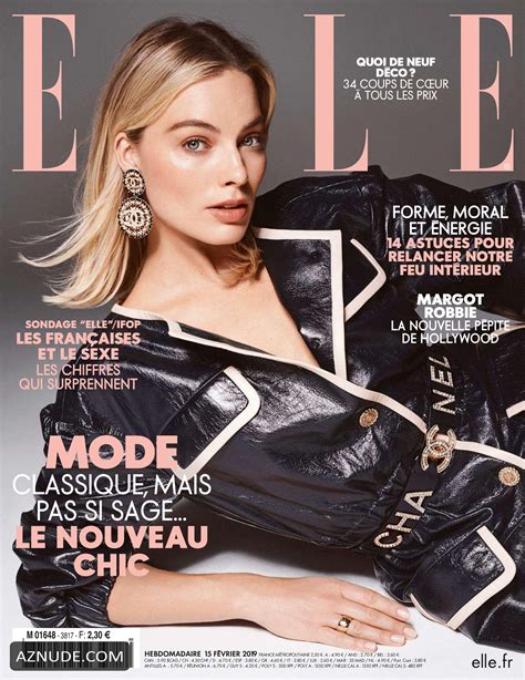 margot robbie sexy and hot photos for elle france february 2019 aznude
