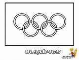 Coloring Pages Flag Olympic sketch template