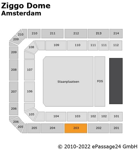 ziggo dome seating map elcho table