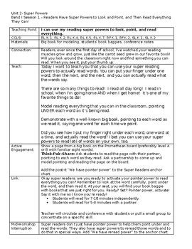 tc kindergarten reading lesson plans bundle  units