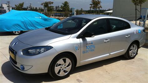 place electric renault fluence ze  israel st week