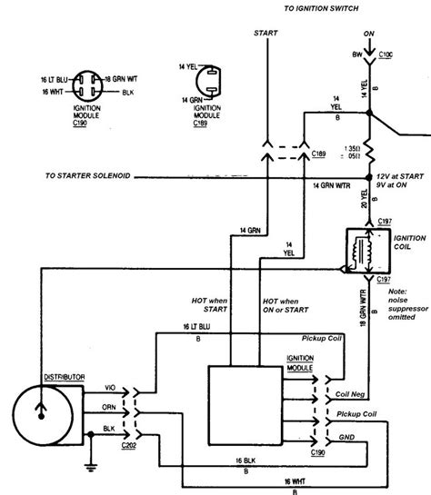 chevy  hei distributor wiring diagram wiring diagram   diagram trailer wiring