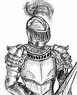 Knight Drawing Medieval Armor Clipart Drawings Shining Cartoon Sketch Google Armour Helmet Getdrawings Show Knightly Easy Choose Board Armors Tattoo sketch template