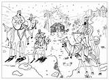 Coloriage Colorare Mages Rois Anno Kings Felice Mage Roi Adulti Justcolor Coloriages Impressionante Nouvel Adulte sketch template