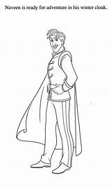 Princesse Naveen Coloriages sketch template