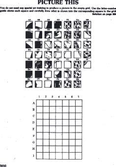 mystery grid drawing worksheets  paintingvalleycom explore
