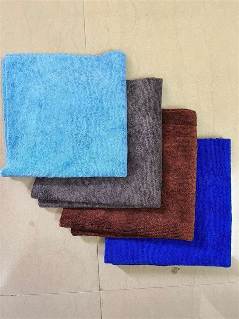 size 40 x 40 cm plain edgeless microfiber cloth at rs 45 piece in