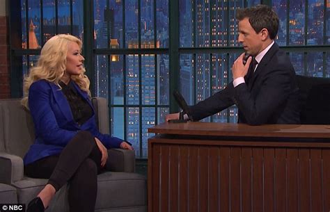 christina aguilera follows britney spears impression with