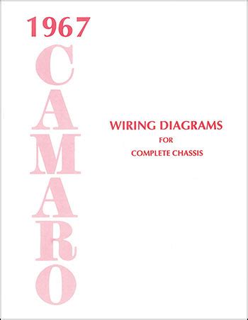 camaro wiring diagram manual