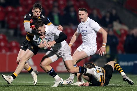 munster rugby alex mchenry  tackled  alan tynan  craig