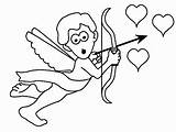 Cupido Colorear sketch template
