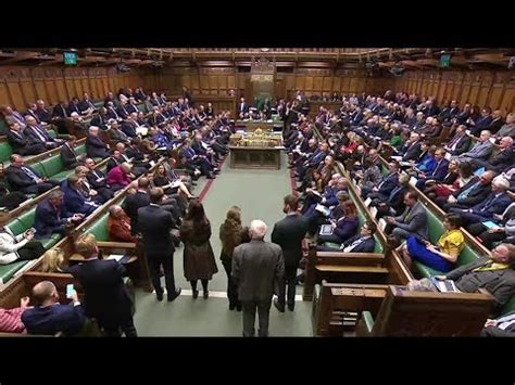 parliament debates  votes  mays brexit deal   youtube