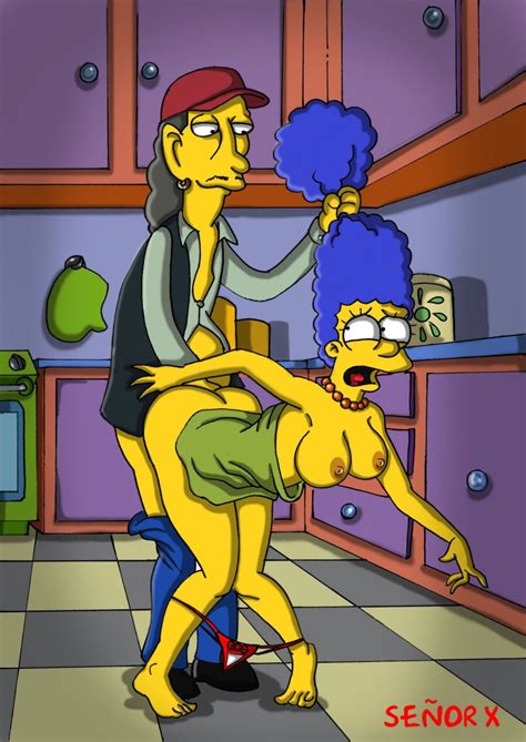 Rule 34 Color Cooter Female Human Male Marge Simpson Senor X Straight