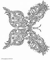 Coloring Pages Butterfly Adults Printable Adult Butterflies Print Beautiful Look Other sketch template