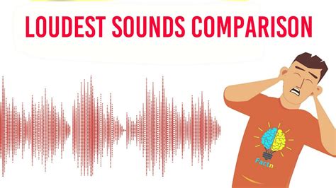 loudest sounds comparison factn youtube