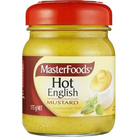masterfoods hot english mustard  amazonin grocery gourmet foods
