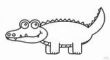 Alligator Crocodile Cocodrilo Colorir Desenhos Kindpng Rato Jacare Cursocompletodepedagogia sketch template