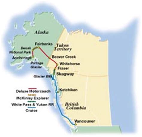 klondike yukon explorer cruisetour alaska cruises  land tours