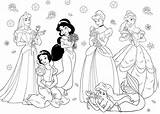 Princesas Coloring Mewarnai Princes Gratistodo Princesses Kartun Tamano Anak Resultado Guardado sketch template