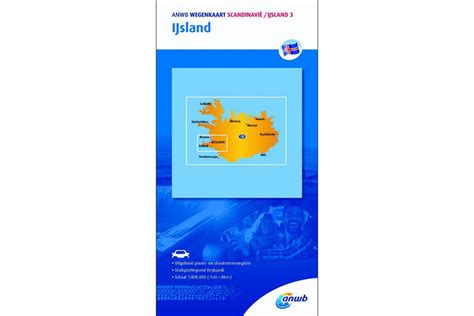 wegen en landkaarten ijsland