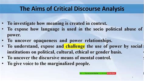 lecture  critical discourse analysis definitional