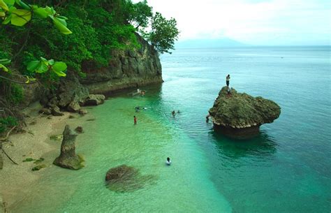 Canibad Beach Samal Island Davao Philippines Heavenly