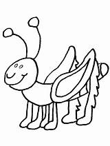 Coloring Pages Bugs Kids Bug Printable sketch template
