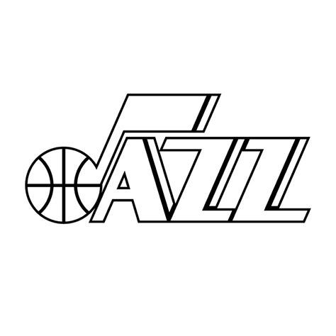 utah jazz coloring pages  pic   find  sports