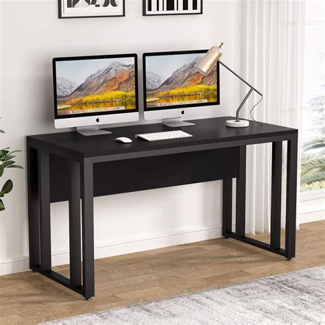 tribesigns computer desk   modern simply large office desk