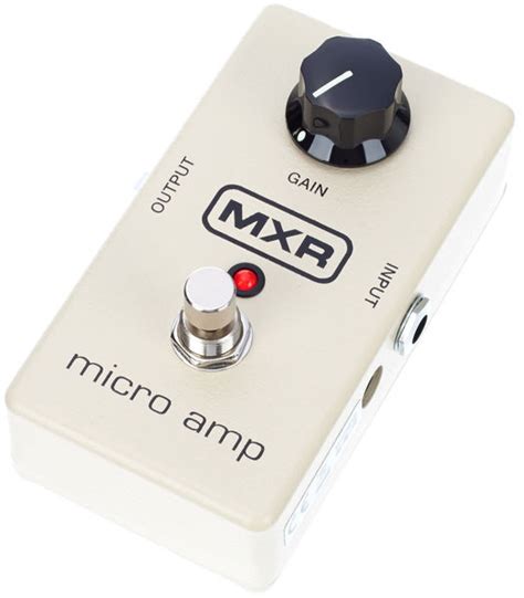 mxr   micro amp booster pedal