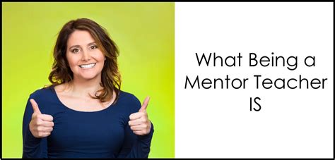 What Is A Mentor Teacher Alyssa Teaches